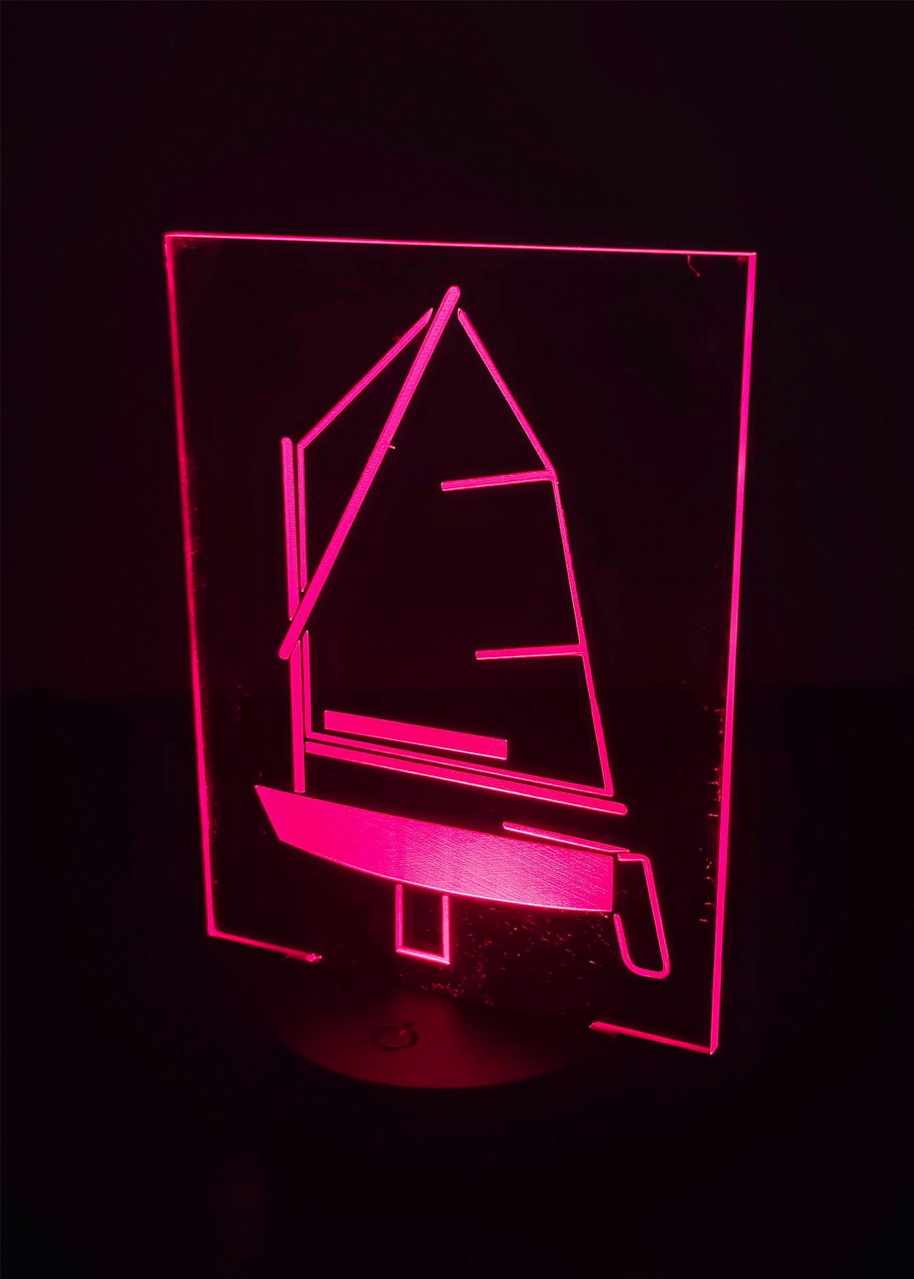 Opti sailboat LED nightlight / desk light