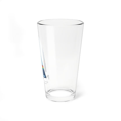 Blue H16 Pint Glass, 16oz