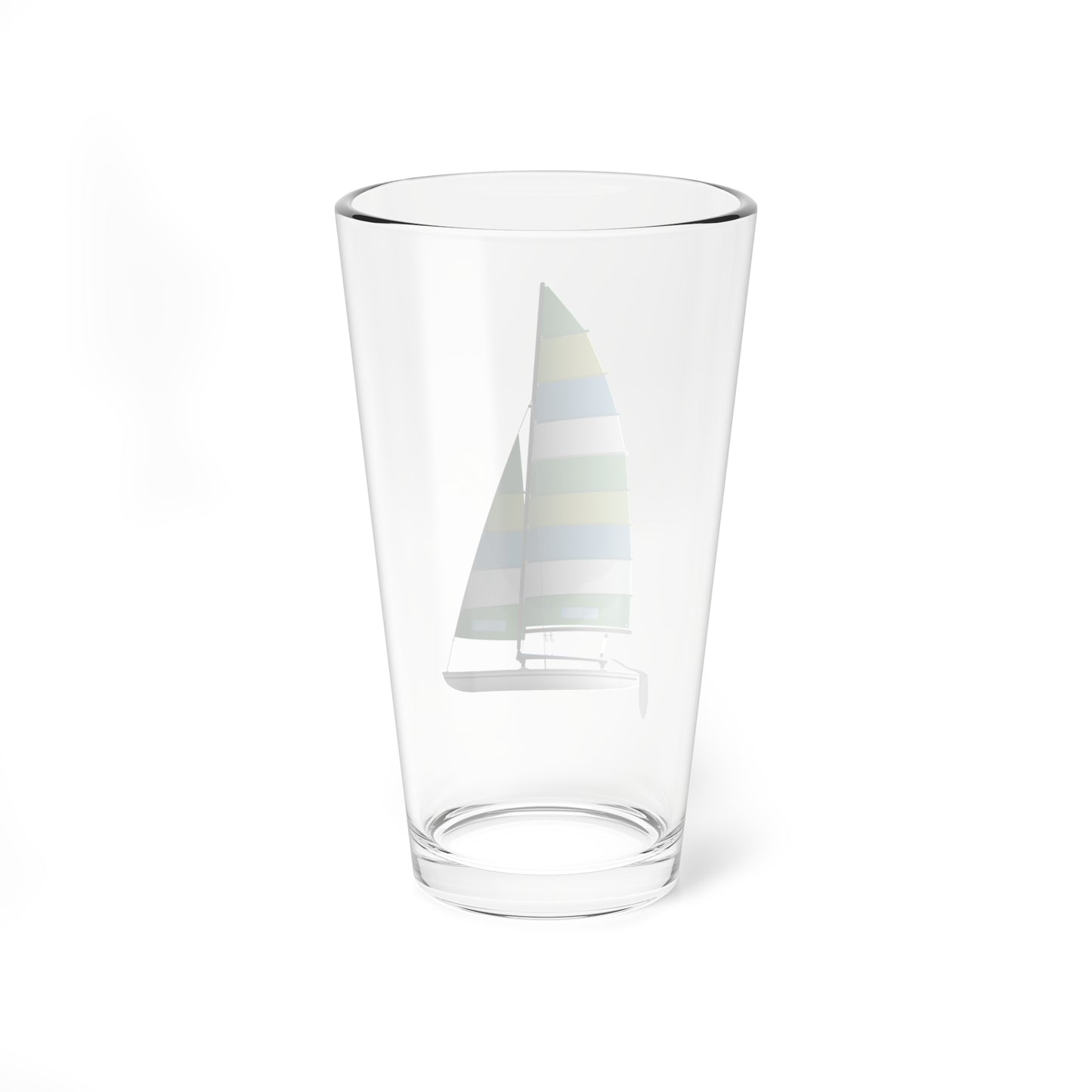 Green H16 Pint Glass, 16oz