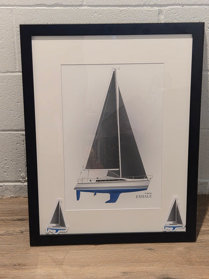 Custom / Personalized print of your boat
