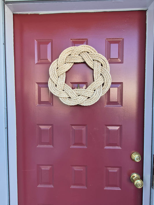 Nautical Turks Head Wreath