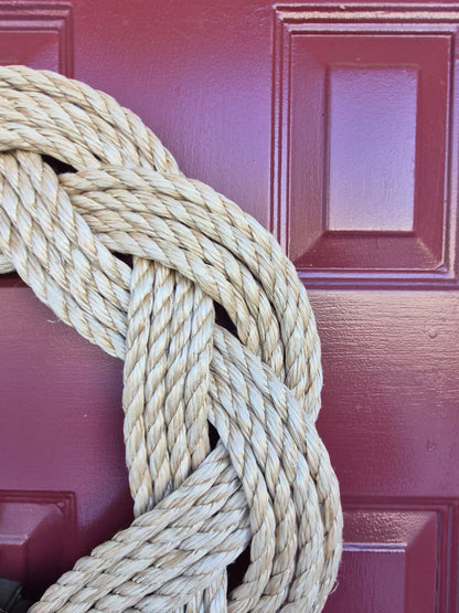 Nautical Turks Head Wreath