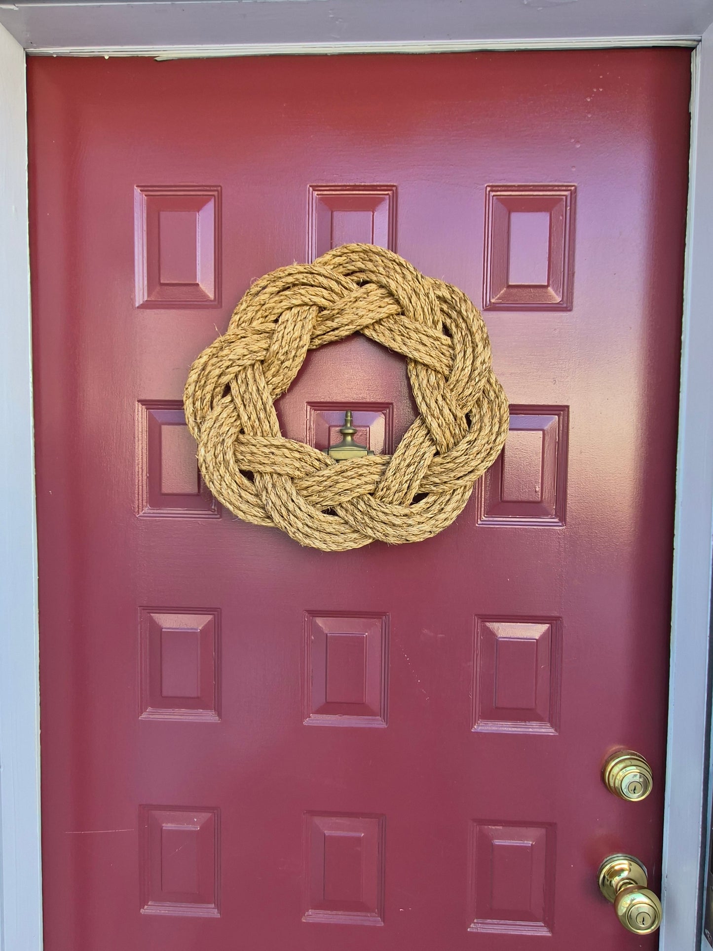 Rustic Nautical Turks Head Wreath