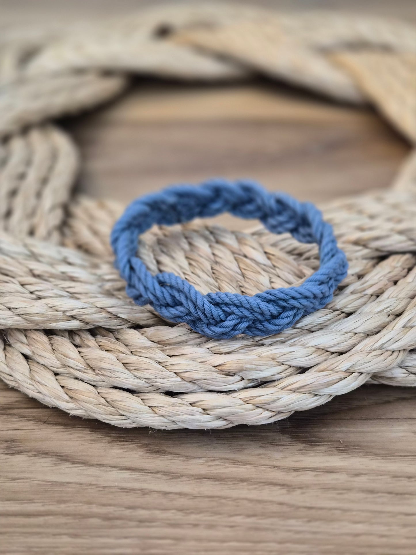 Nautical Turks head bracelet, Nantucket style (thinner)