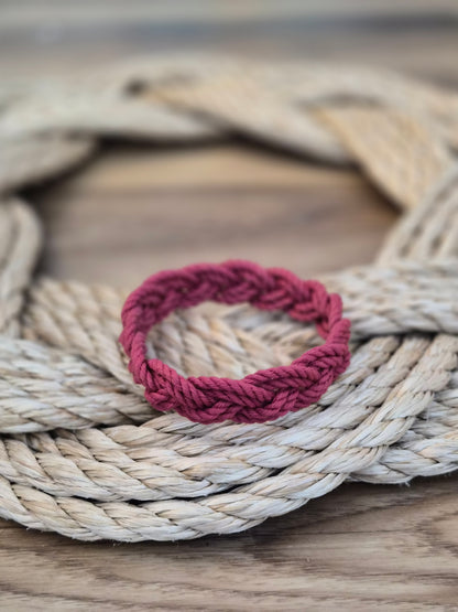 Nautical Turks head bracelet, Nantucket style (thinner)