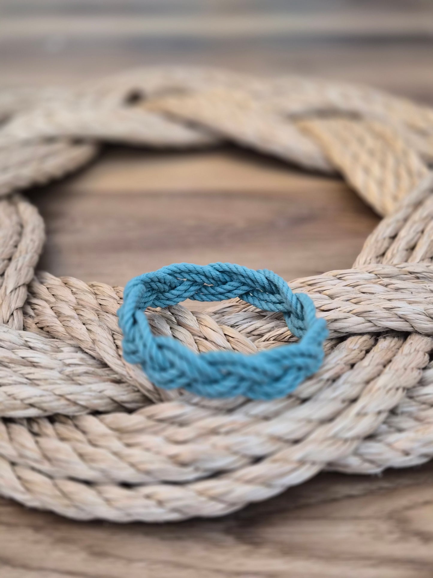 Nautical Turks head bracelet, Nantucket style (thinner)