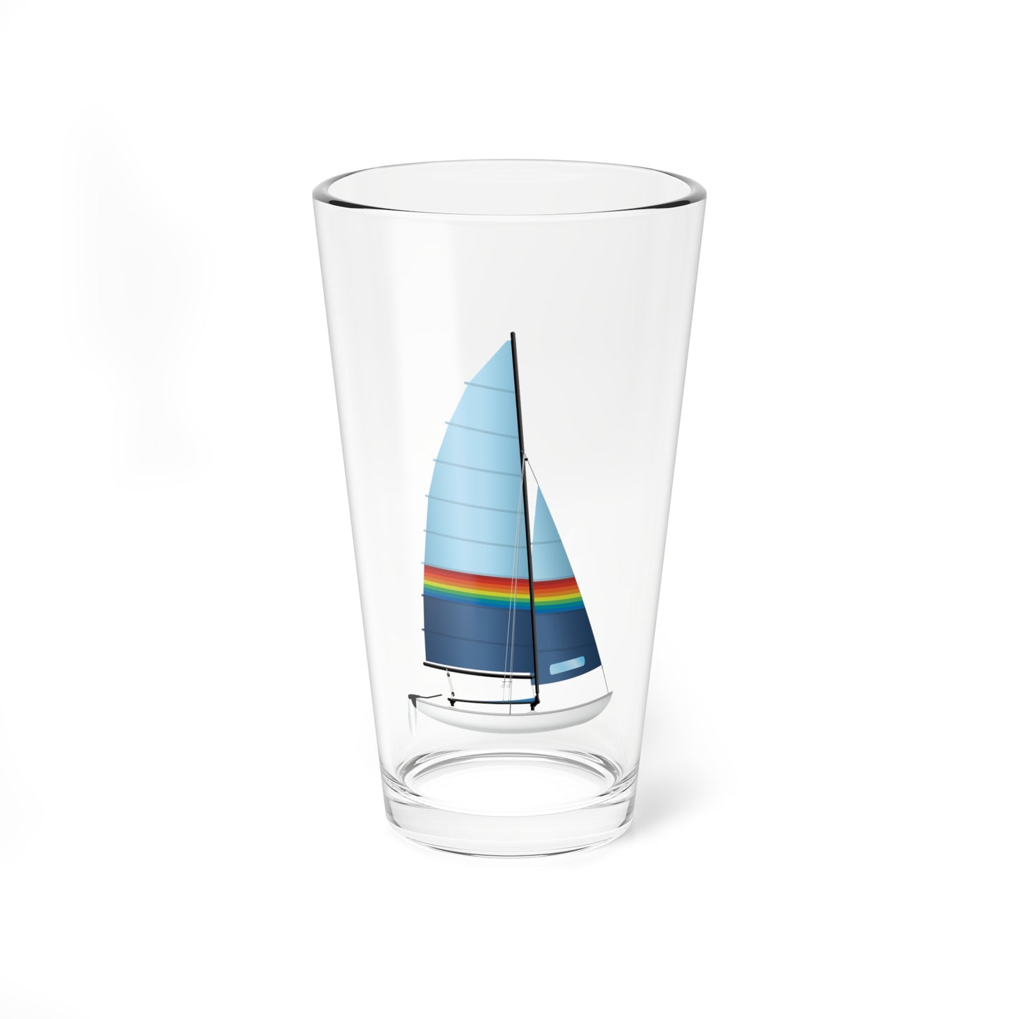 Blue H16 Pint Glass, 16oz
