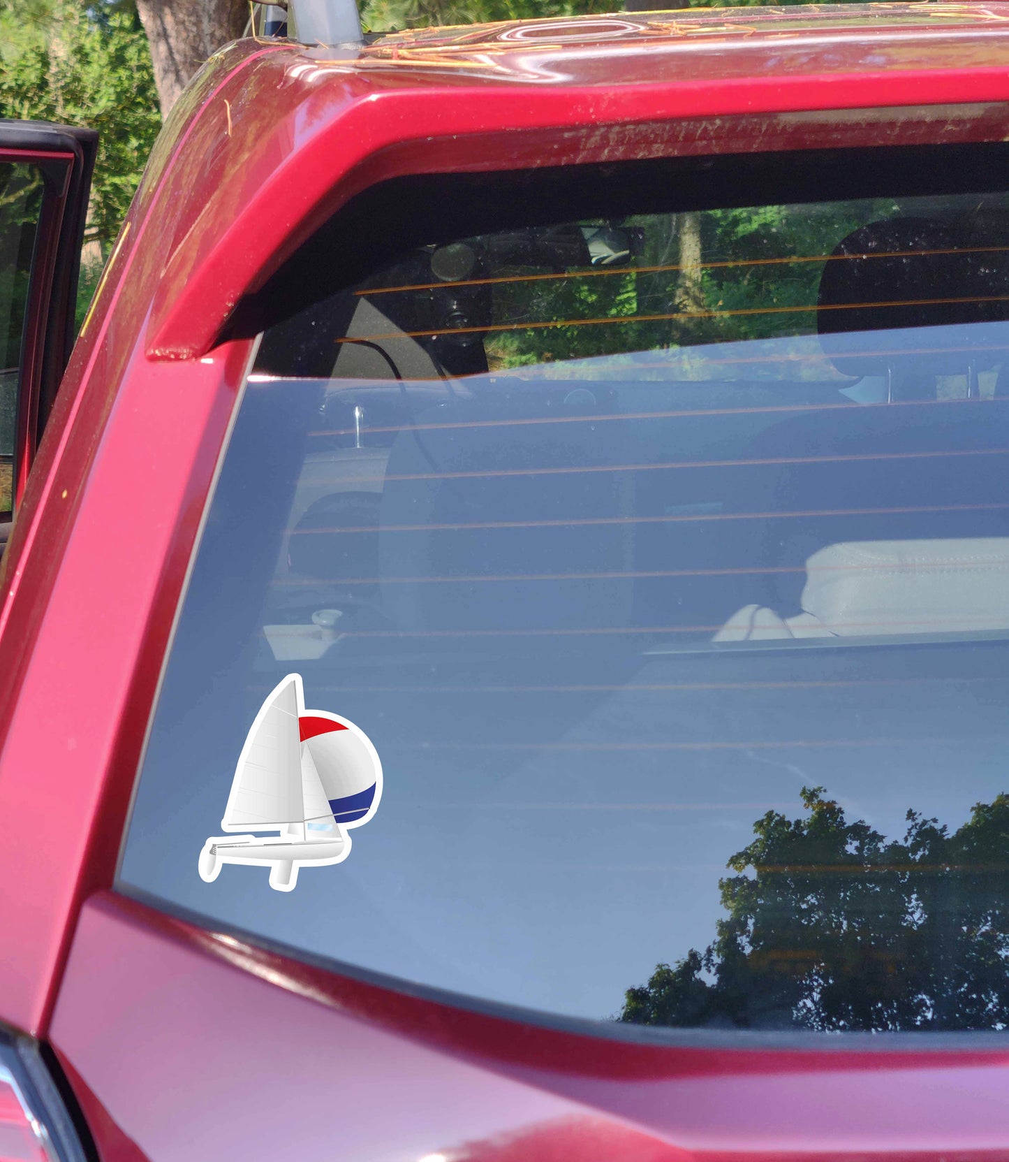 Color Club 420 sailboat decal sticker
