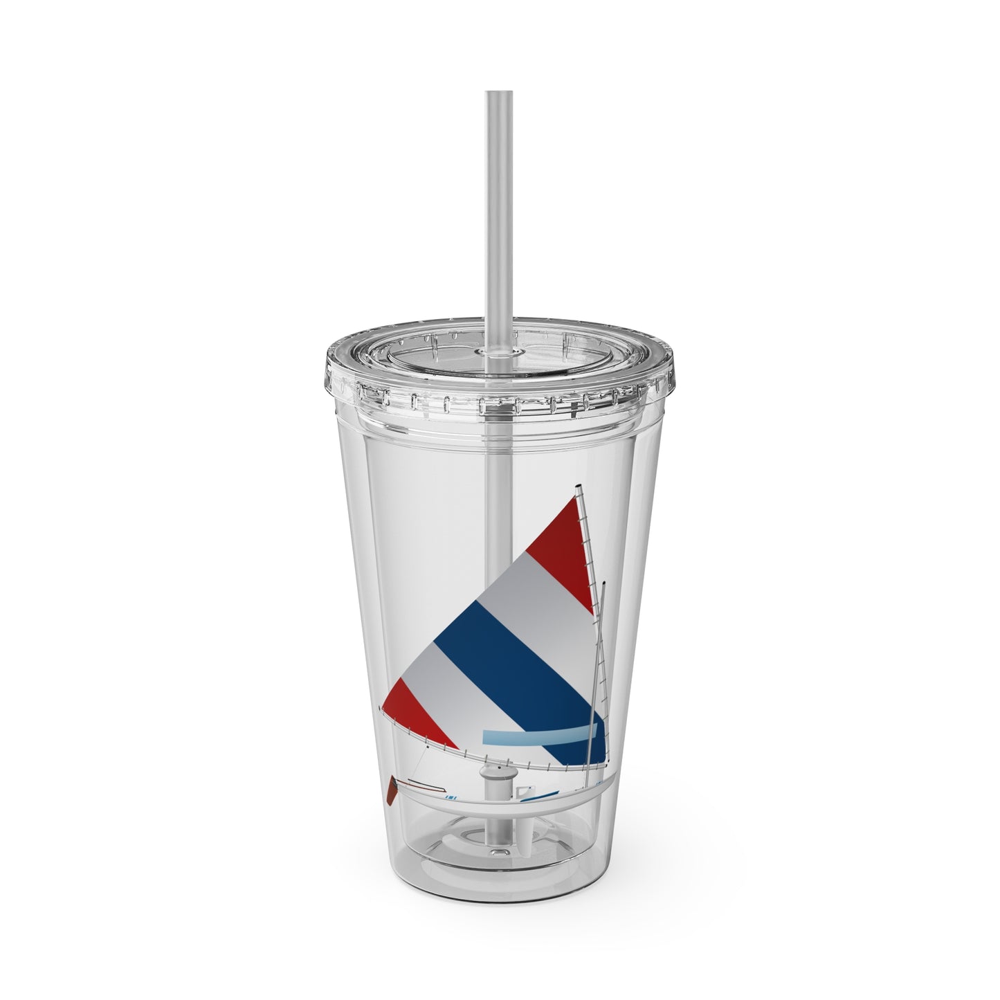 Sunsplash Tumbler with Straw, 16oz