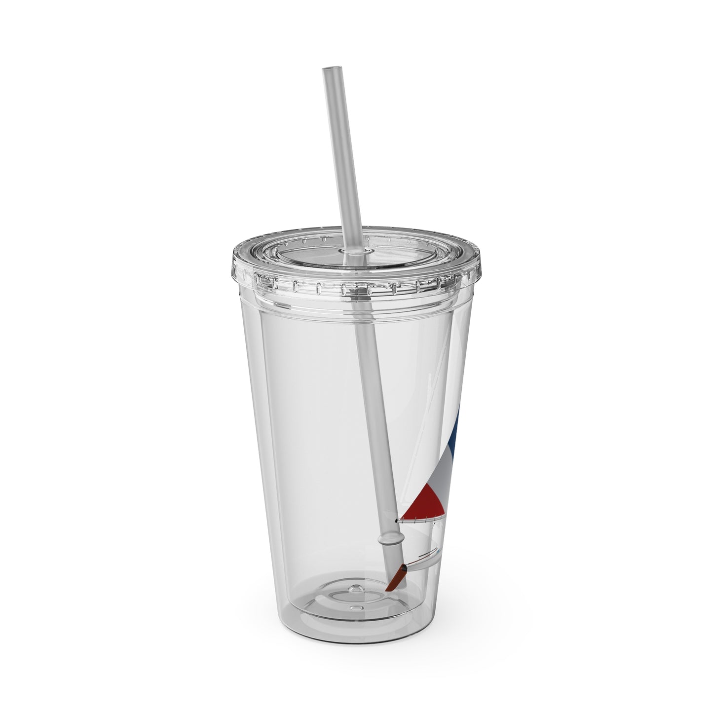 Sunsplash Tumbler with Straw, 16oz