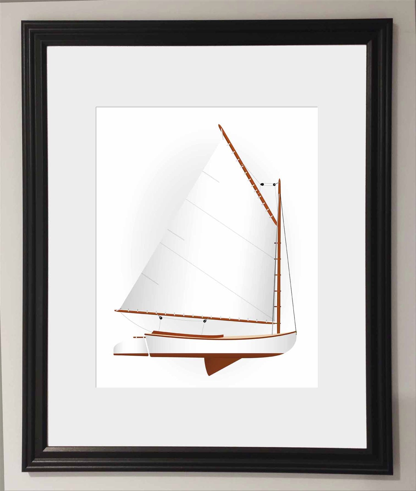 Cat boat, Personalized / Custom print