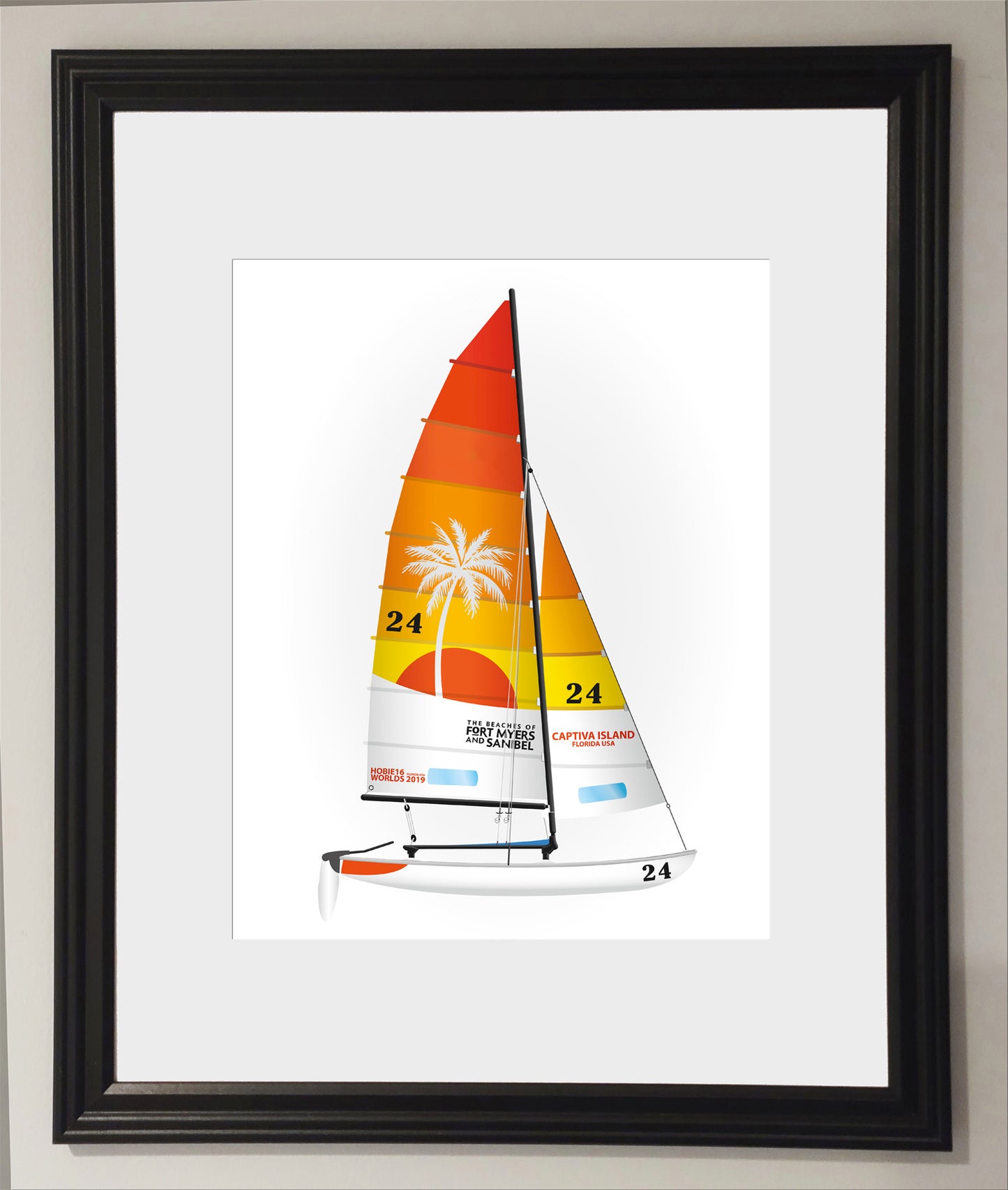 H16 catamaran, Personalized / Custom print