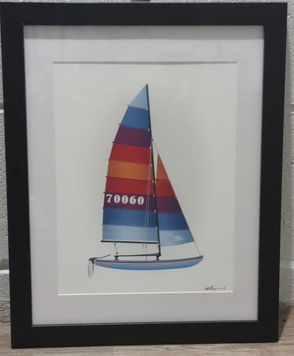 H16 catamaran, Personalized / Custom print