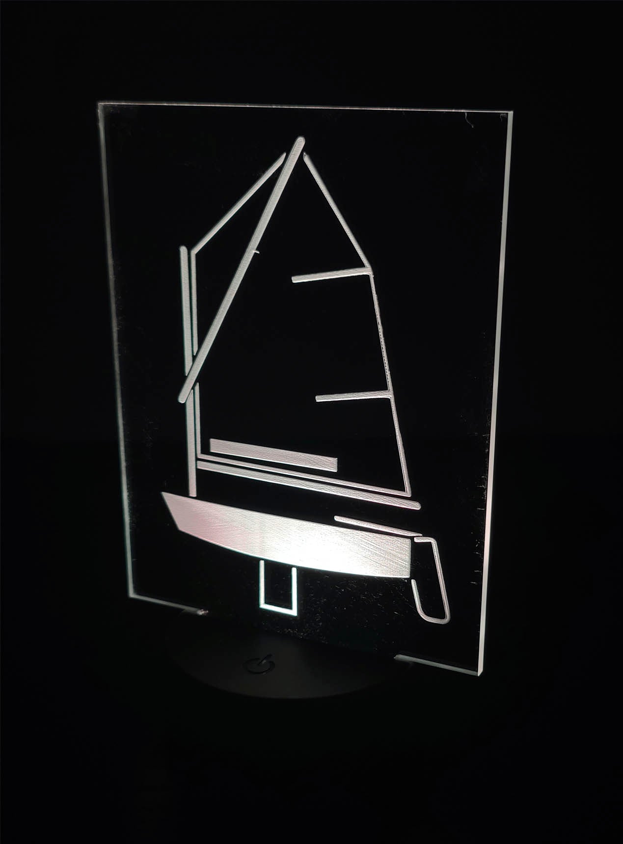 Opti sailboat LED nightlight / desk light