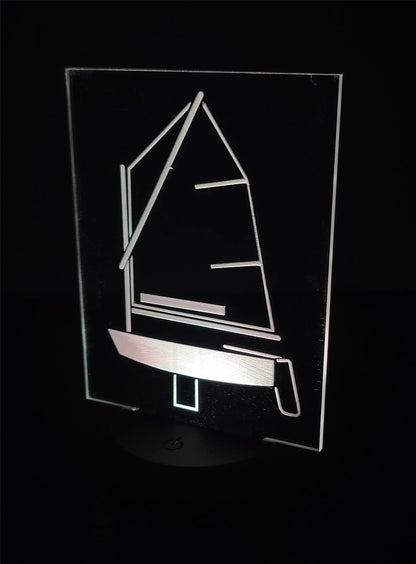 Opti sailboat LED nightlight / desk light