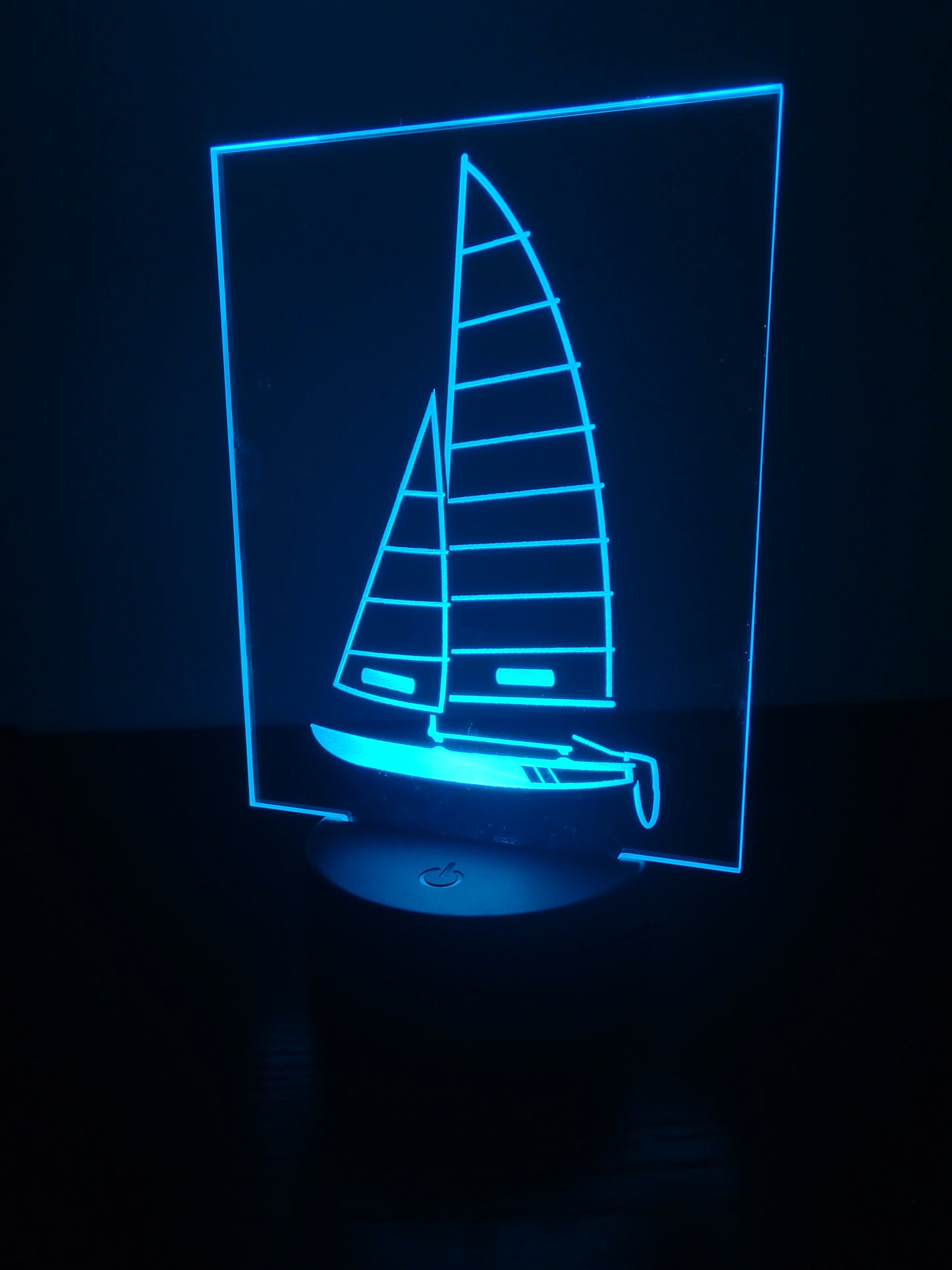 H16 sailboat LED nightlight / desk light