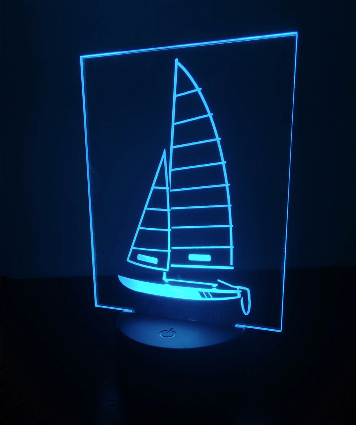 H16 sailboat LED nightlight / desk light