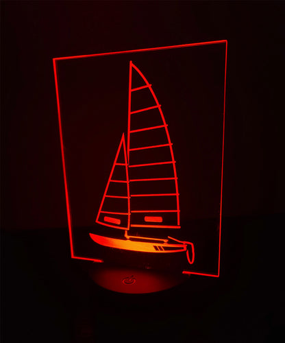 H16 sailboat LED nightlight / desk light
