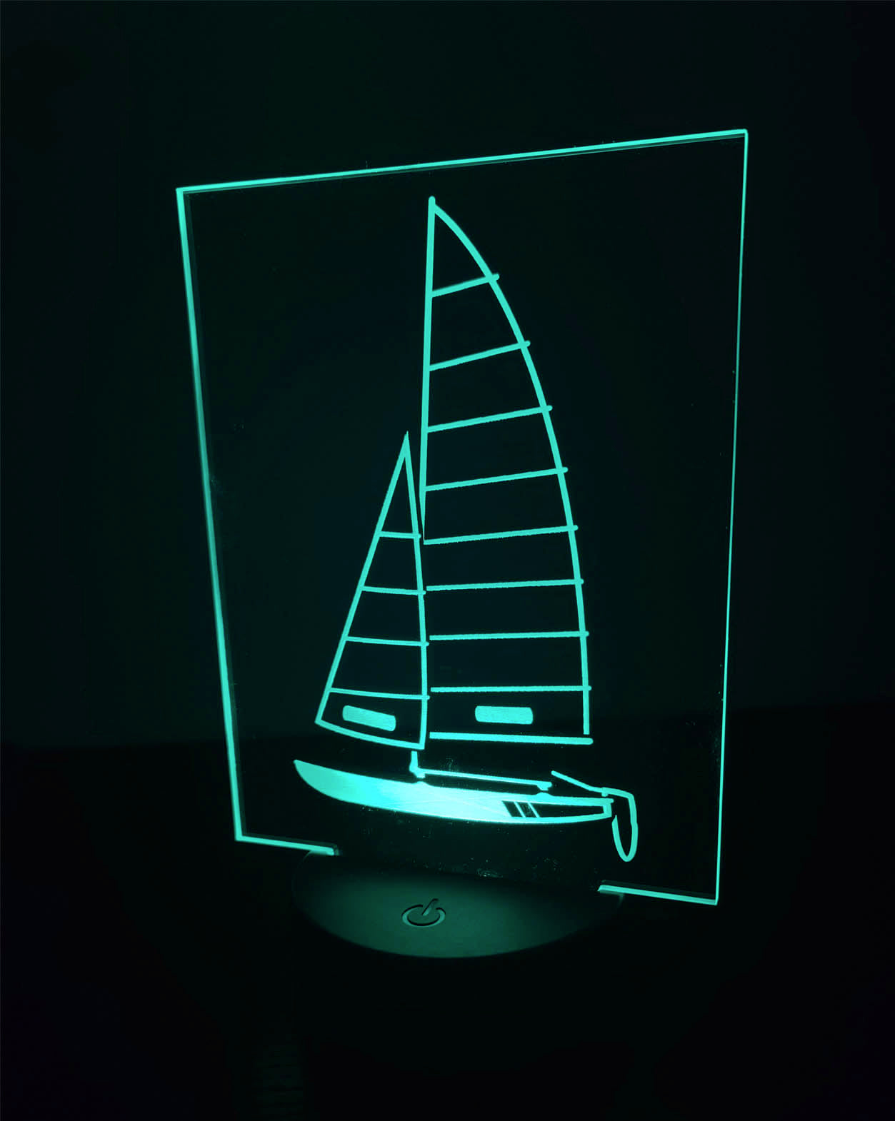 H16 sailboat LED nightlight / desk light