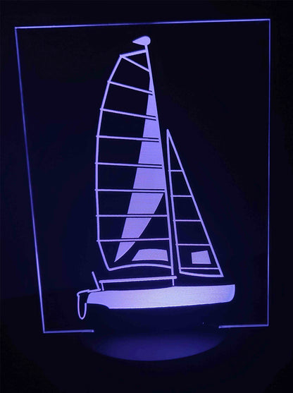 Getaway Catamaran LED nightlight / desk light