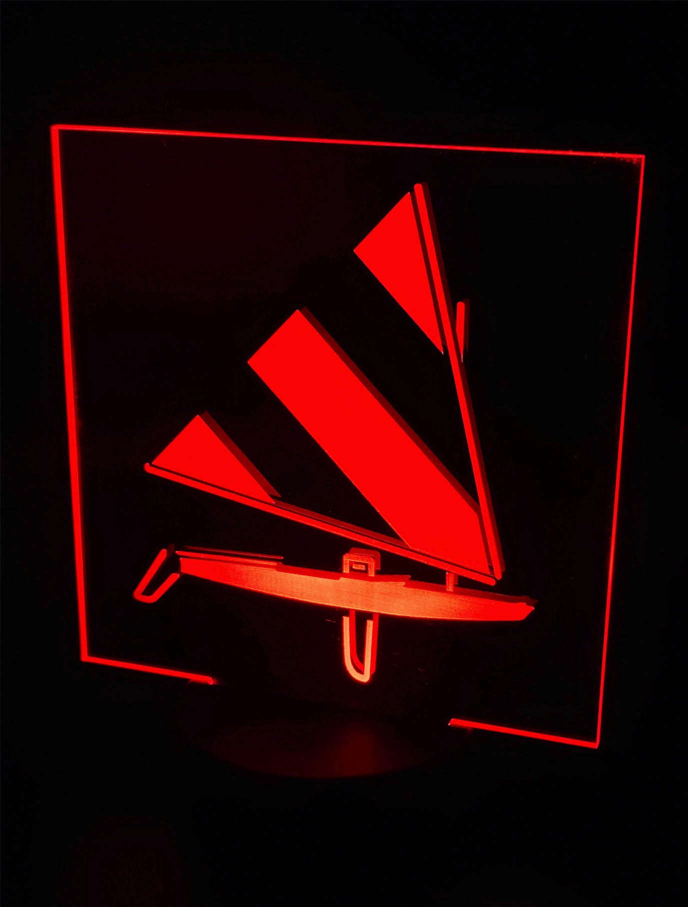 Sunfish sailboat LED nightlight / desk light
