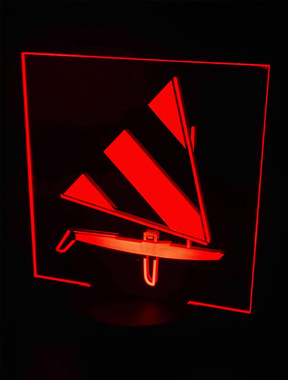 Sunfish sailboat LED nightlight / desk light