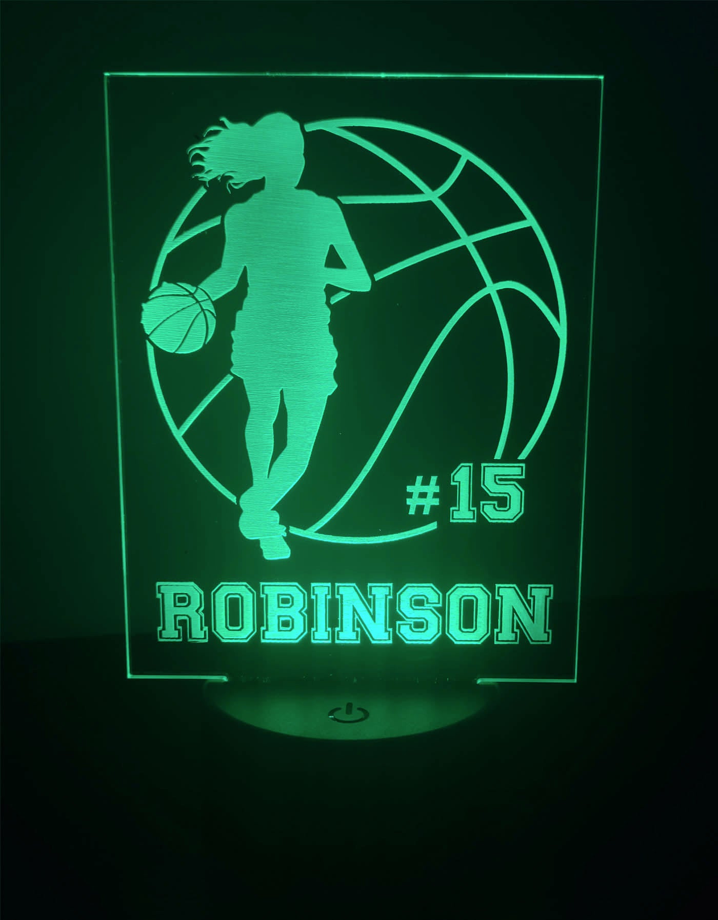 Girl's / Woman's Basketball desk light nightlight