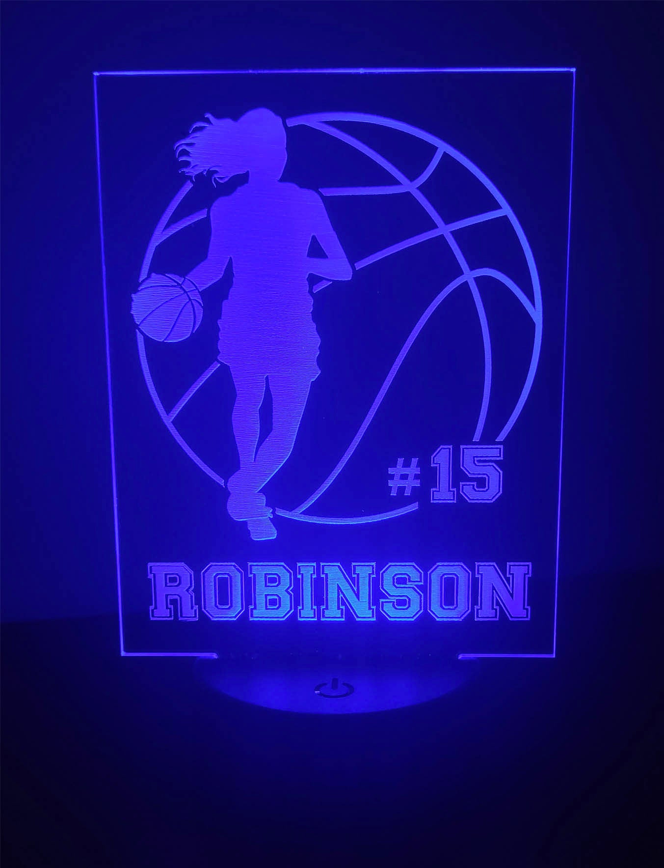 Girl's / Woman's Basketball desk light nightlight
