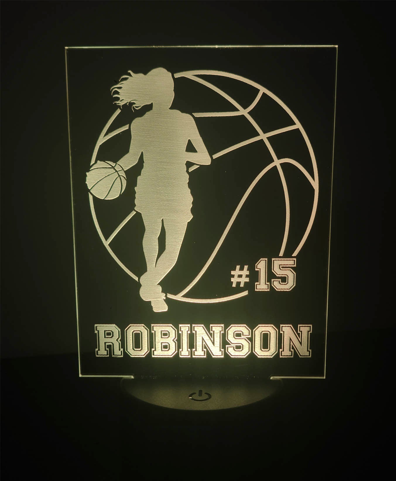 Girl's / Woman's Basketball desk light nightlight