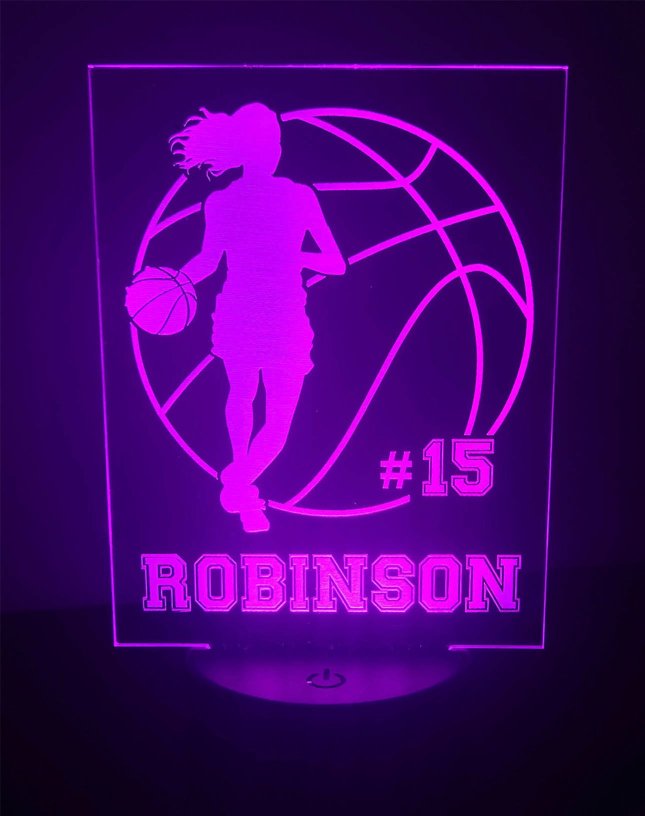 Girl's / Woman's Basketball desk light nightlight