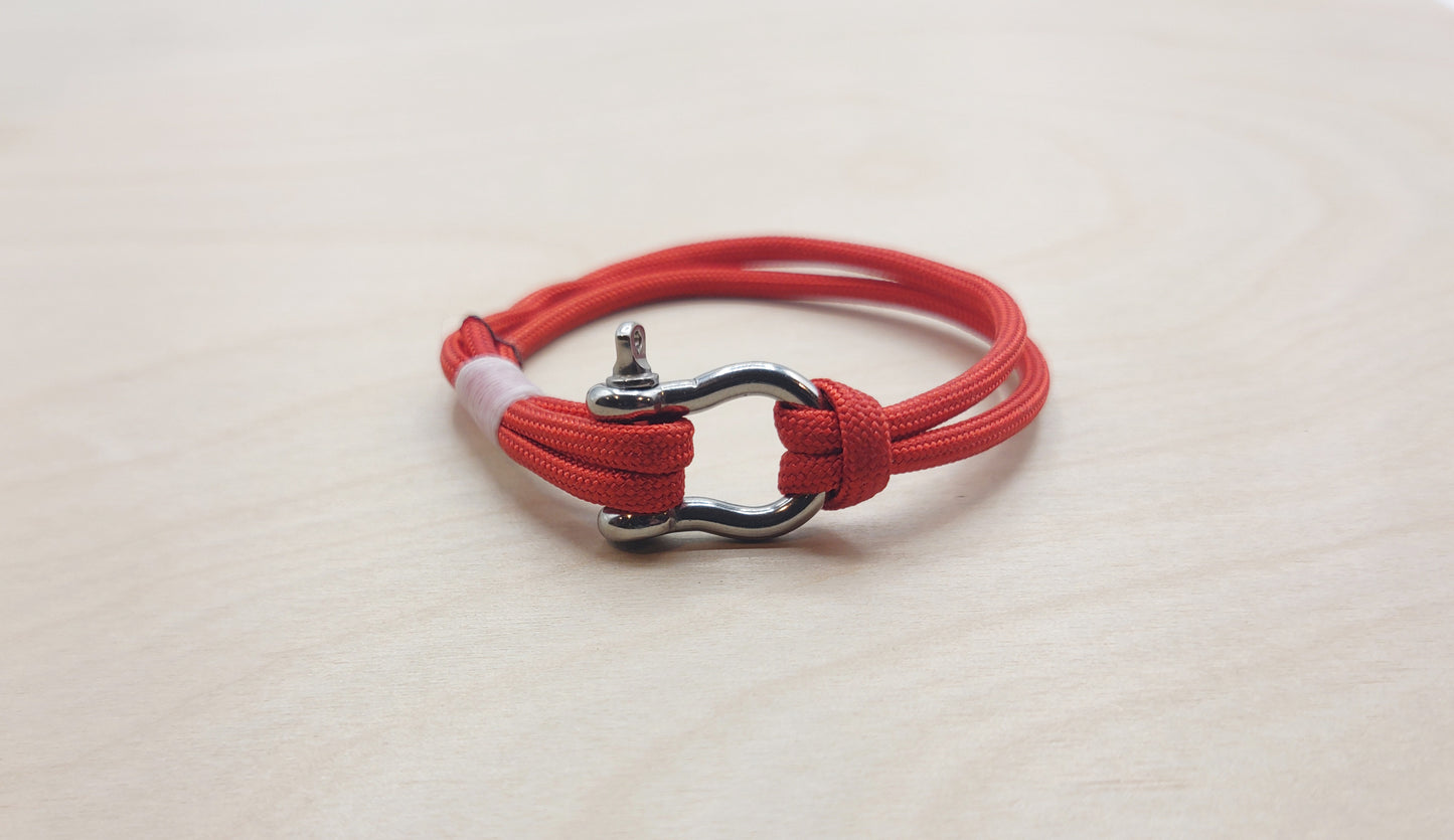 Hand made Nautical Shackle Bracelet