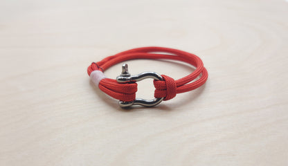 Hand made Nautical Shackle Bracelet