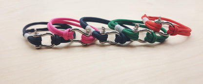 Hand made Nautical Shackle Bracelet