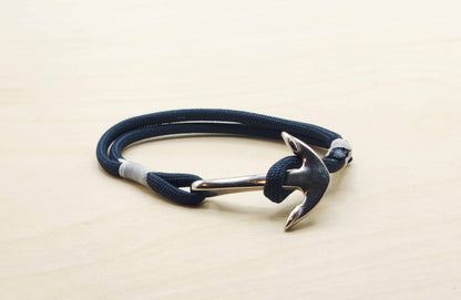 Hand Made Nautical Polished Stainless Steel Anchor Bracelet