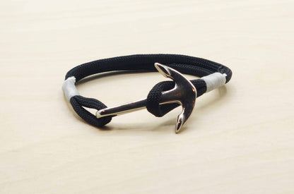 Hand Made Nautical Polished Stainless Steel Anchor Bracelet