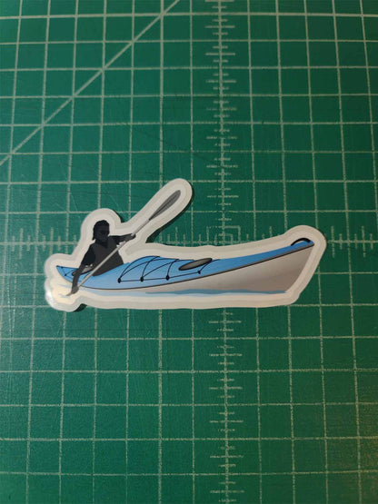 Blue Kayak decals/stickers