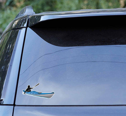 Blue Kayak decals/stickers