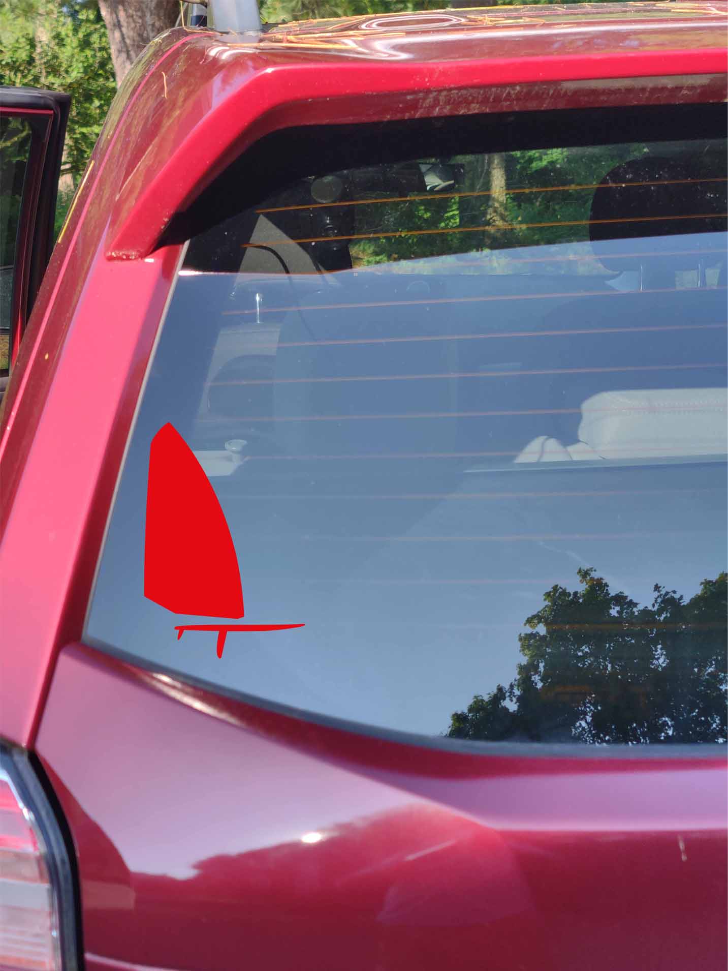 Vinyl Windsurfer decal sticker