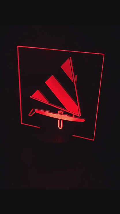 Sunfish sailboat LED nightlight / desk light