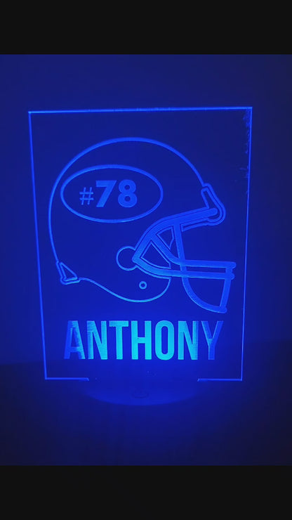 Football desk light nightlight