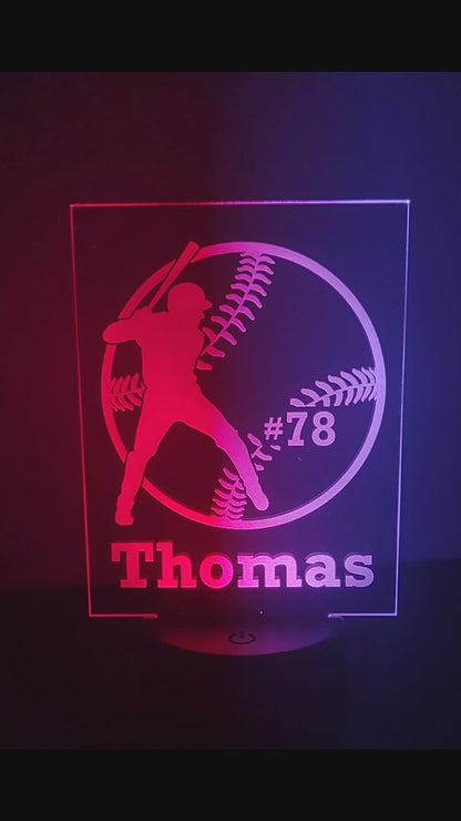 Boy's / Men's Basketball desk light nightlight