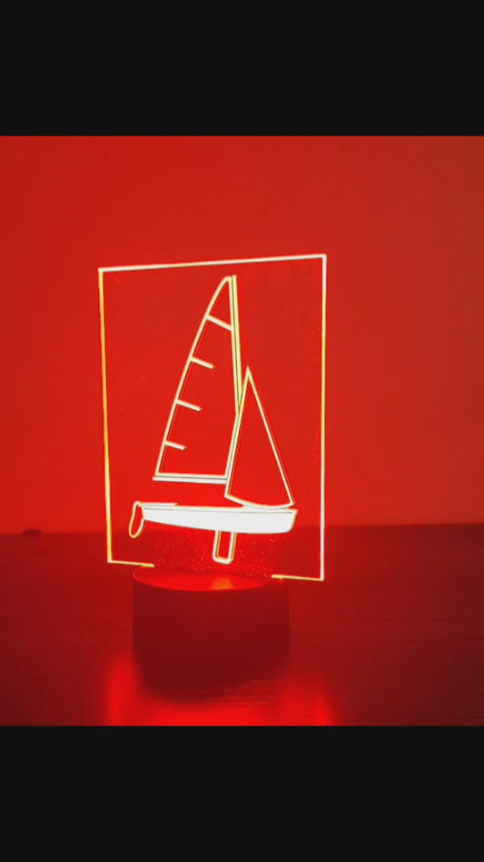 C420 sailboat LED nightlight / desk light